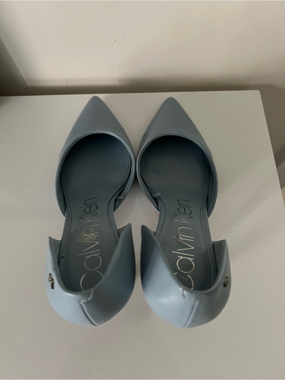 Calvin Klein Women's Pointed Heels in Pale Blue - Picture 2 of 4